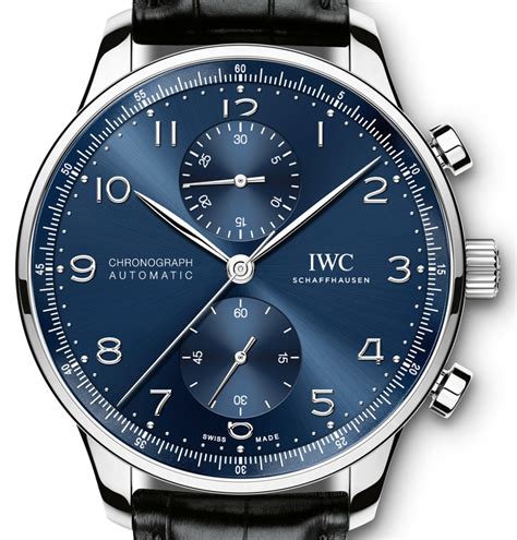 iwc portoghese blu al polso|iwc portugieser collection.